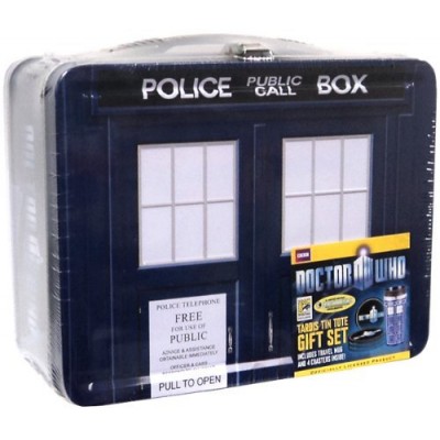 Doctor Who TARDIS Tin Tote Gift Set - SDCC Exclusive