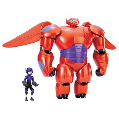Big Hero 6 11" Deluxe Flying Baymax with 4.5" Hiro Action Figures