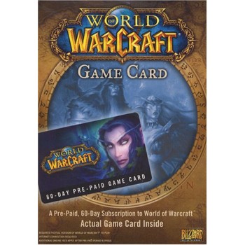 World of Warcraft 60 Day Pre-Paid Time Card - PC/Mac