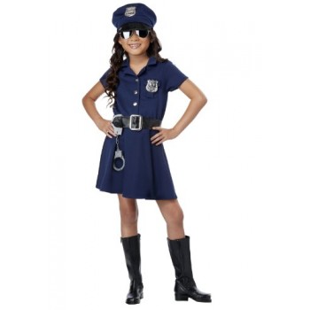 California Costumes Police Officer Child Costume, Large