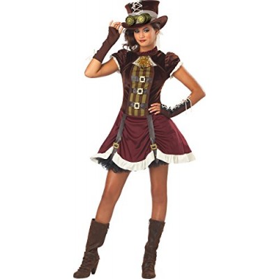 California Costumes Steampunk Girl Tween Costume, Large