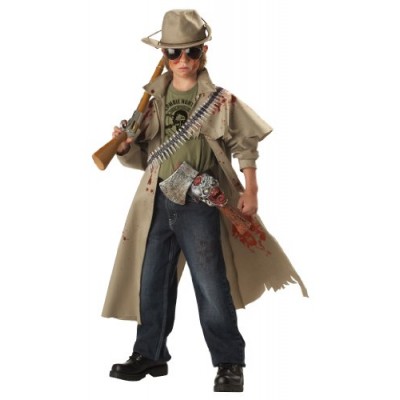 California Costumes Toys Zombie Hunter, Tan, Medium
