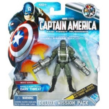 Captain America the First Avenger Movie Series: Deluxe Mission Pack Marvel's Hydra Soldier Dark Threat