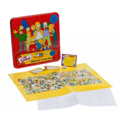 Simpson Ultimate Trivia Game in Collectible Tin (2002) by Cardinal