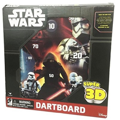 Star Wars Episode VII Super 3D Magnetic Dartboard by Cardinal