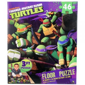 Teenage Mutant Ninja Turtles, 3 Foot Floor Puzzle