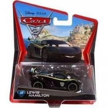 Disney/Pixar Cars 2 Movie Lewis Hamilton #24 1:55 Scale