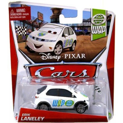 Disney/Pixar Cars, WGP (World Grand Prix) Die-Cast Vehicle, Erik Laneley #9/17, 1:55 Scale