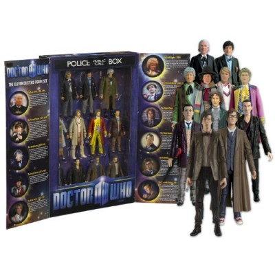 Character Options Doctor Who 11 Doctors Action Figure Collector Set