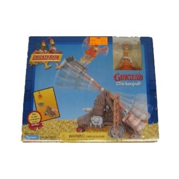 Ginger's Chickenpult From Chicken Run w/ Ginger Action Figure