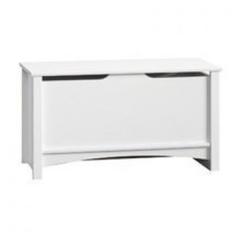 Child Craft Shoal Creek Ready-to-Assemble Storage Chest, White