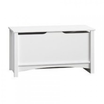 Child Craft Shoal Creek Ready-to-Assemble Storage Chest, White