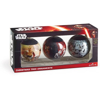 Star Wars Christmas Tree Ornaments (3 Pieces)