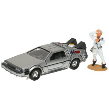Back to the Future Delorean Corgi with Doc Brown Figure