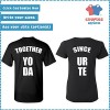 Beast & Beauty - Matching Couple Shirts - His and Her T-Shirts - Tees