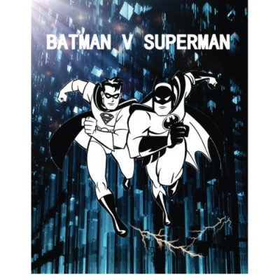 Batman V Superman: Batman vs. Superman Dawn Of Justice (Coloring Books 2016)