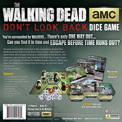 Walking Dead Dice Game: Don't Look Back