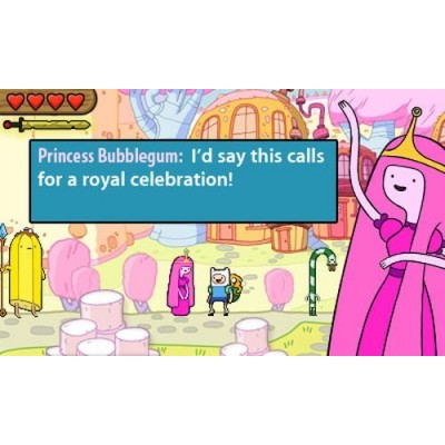 Adventure Time: Hey Ice King! Why'd you steal our garbage?!! - Nintendo 3DS