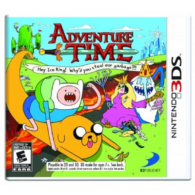 Adventure Time: Hey Ice King! Why'd you steal our garbage?!! - Nintendo 3DS