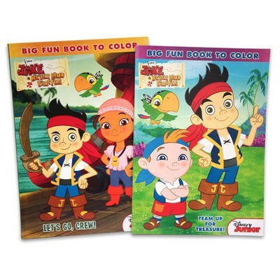 Jake and the Neverland Pirates 96 Page Coloring Book (1 of 2 Assorted Styles)
