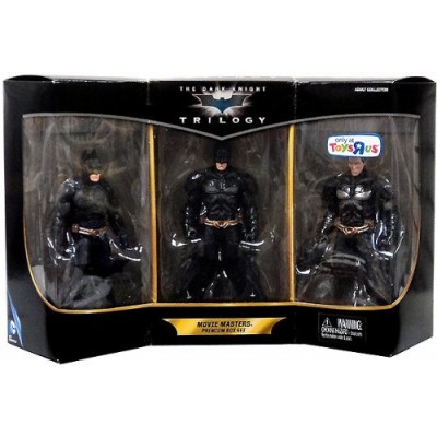 2013 Exclusive Batman the Dark Knight Trilogy Movie Masters Premium Box Set