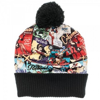 DC Comics Bombshells Sublimated Cuff Pom Beanie