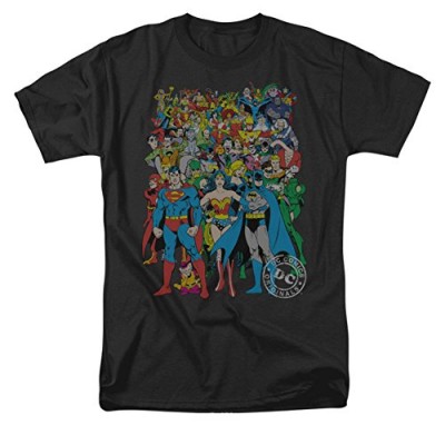 DC Comics Men's Original Universe Classic T-shirt Small Black
