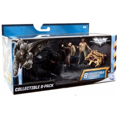 The Dark Knight RIses - Collectible 8 pack (Scarecrow, 2 Batmans, Catwoman, Camo Tumbler, The Tumbler, Bane, & The Bat)