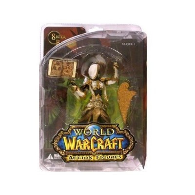 World of Warcraft Series 3 Human Priestess Action Figure