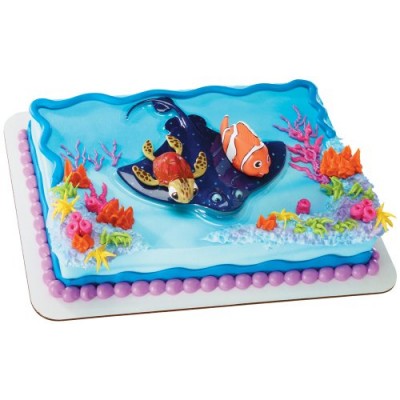 DecoPac Finding Nemo and Squirt Decoset