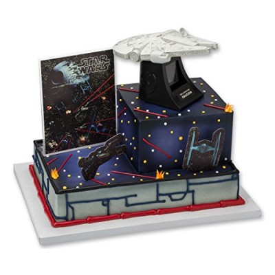DecoPac Star Wars Millennium Falcon Signature Cake Topper Set