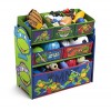 Delta Children Multi Bin Toy Organizer, Nickelodeon Ninja Turtles