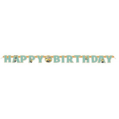 6ft Despicable Me Birthday Banner