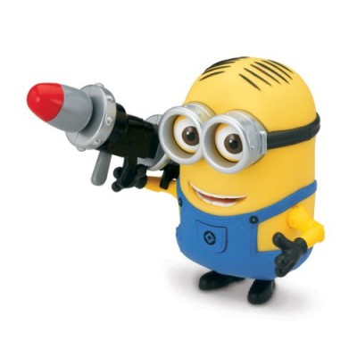 Despicable Me Dave Deluxe Action Figure with Rocket Launcher