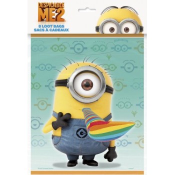 Despicable Me Favor Bags, 8ct