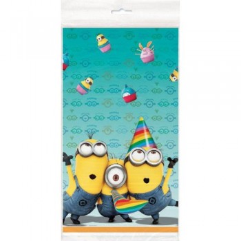 Despicable Me Plastic Tablecloth, 84" x 54"
