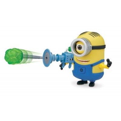 Despicable Me Stuart Deluxe Action Figure with Fart Dart Launcher