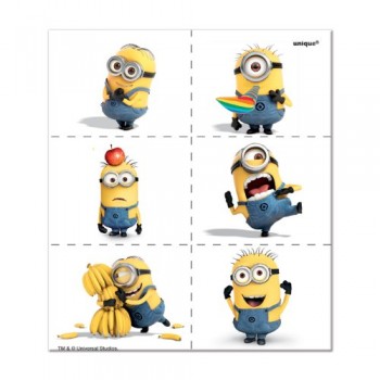 Despicable Me Tattoos, 24ct