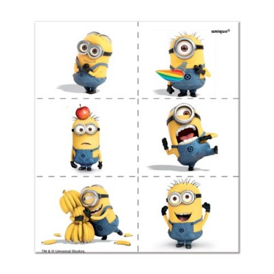 Despicable Me Tattoos, 24ct