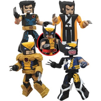 Marvel Universe Minimates The Wolverine Saga Mini Figure Set