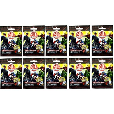 10 (Ten) Boosters Packs of Marvel Dice Masters: Avengers Age of Ultron Dice Building Game (10 Random Booster Packs)