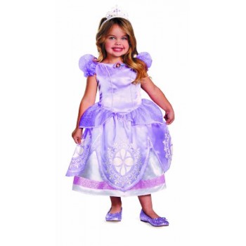 Disguise Girl's Disney The First Sofia Deluxe Costume, 4-6X