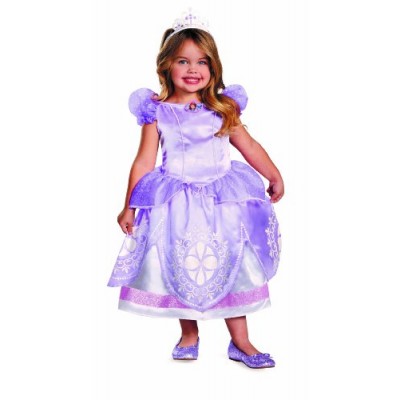 Disguise Girl's Disney The First Sofia Deluxe Costume, 4-6X
