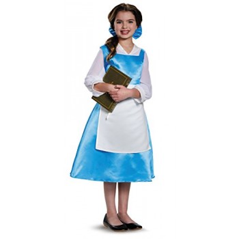 Disguise Belle Blue Dress Tween Disney Princess Beauty & The Beast Costume, Medium/7-8