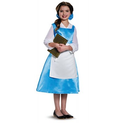 Disguise Belle Blue Dress Tween Disney Princess Beauty & The Beast Costume, Medium/7-8