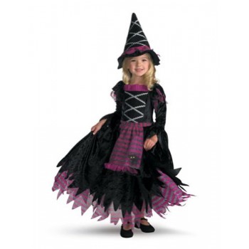 Disguise Fairytale Witch Girls Costume, 4-6X