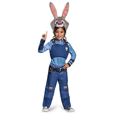 Disguise Judy Hopps Classic Zootopia Disney Costume, Small/4-6X