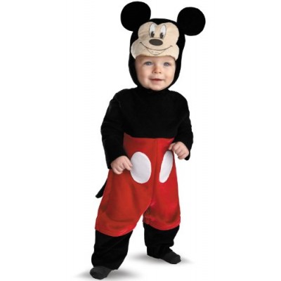 Disguise My First Disney Mickey Costume, Black/Red/White, 12-18 Months