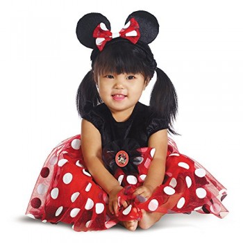 Disguise My First Disney Red Minnie Costume, Black/Red/White, 6-12 Months
