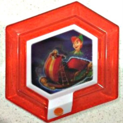 Disney Infinity Power Disc Peter Pan's Flight Captain Hook's Ship Jolly Roger